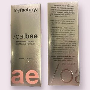🤎2 for $50🤎Toyfactory - oatbae hyaluronic oat milk oil makeup remover